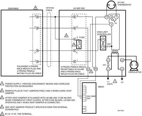 honeywell l8148a wiring diagram 